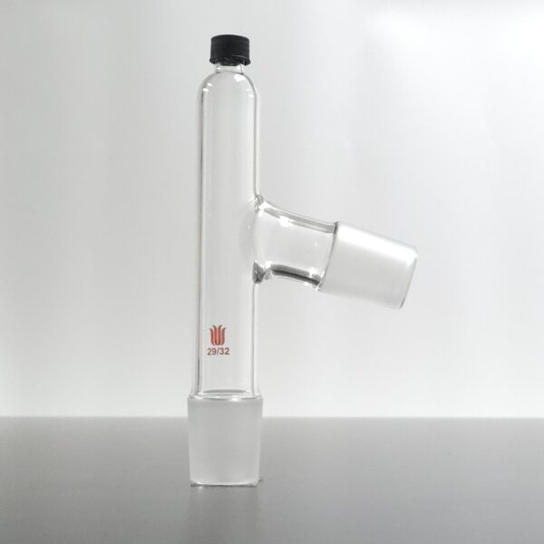 75° Distilling head, thermometer inlet
